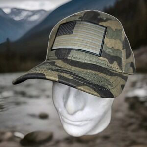 USA Camoflage Hat Adult Size Snapback Captivating Cap Has Tags